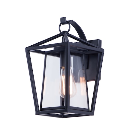 Maxim Lighting Artisan 1-Light 8" Wide Black Outdoor Wall Sconce 3174CLBK